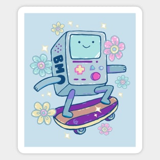 Skateboard BMO Magnet